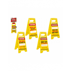 Señal de Cuidado de Elfo de Navidad