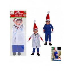 Disfraz de Médico para Elfo de Navidad