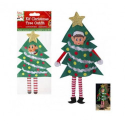 Disfraz de Arbol para Elfo de Navidad