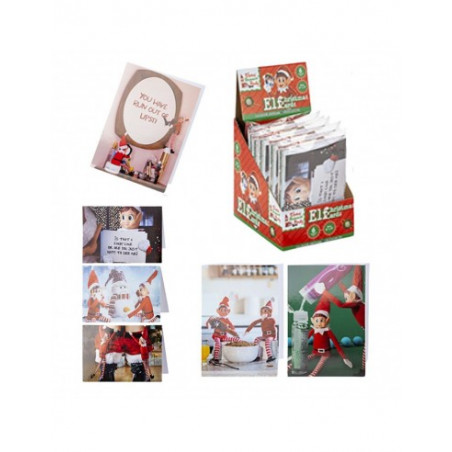 Pack 6 Postales Elfo de Navidad - Christmas Card