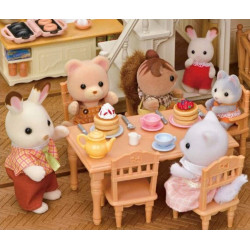 Casa con Luces, El Ático Secreto - Red Roof Country Home, Secret Attic Playroom - Sylvanian Families