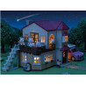 Casa con Luces, El Ático Secreto - Red Roof Country Home, Secret Attic Playroom - Sylvanian Families