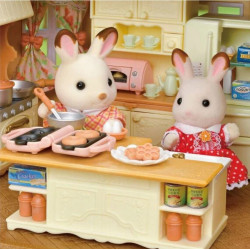 Casa con Luces, El Ático Secreto - Red Roof Country Home, Secret Attic Playroom - Sylvanian Families