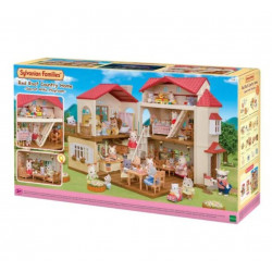 Casa con Luces, El Ático Secreto - Red Roof Country Home, Secret Attic Playroom - Sylvanian Families