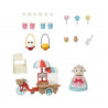 Puesto de Palomitas de Barbara Oveja - Popcorn Delivery Trike - Sylvanian Families