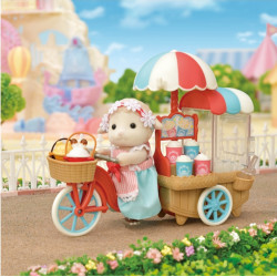 Puesto de Palomitas de Barbara Oveja - Popcorn Delivery Trike - Sylvanian Families