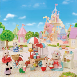 Puesto de Palomitas de Barbara Oveja - Popcorn Delivery Trike - Sylvanian Families