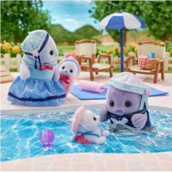 Familia Foca - Seal Family - Sylvanian Families