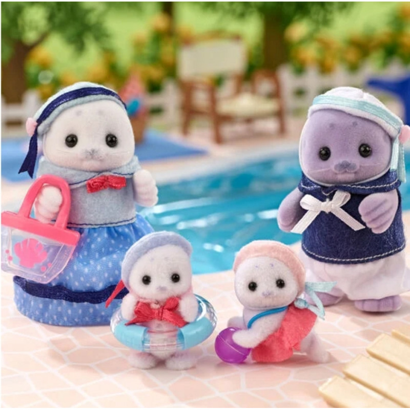 Familia Foca - Seal Family - Sylvanian Families