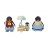 Familia Pingüino - Penguin Family - Sylvanian