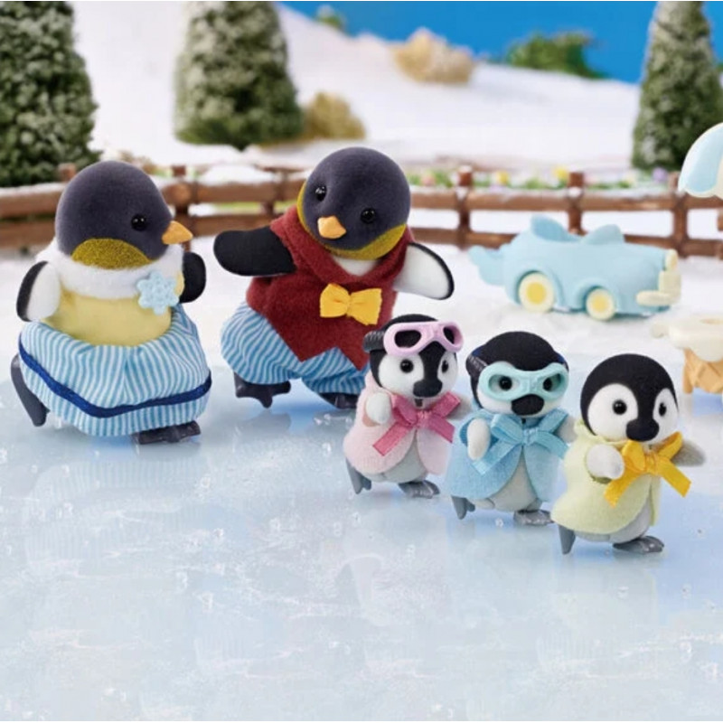 Familia Pingüino - Penguin Family - Sylvanian