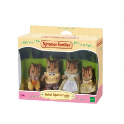 Familia Ardilla de la Nuez - Walnut Squirrel Family - Sylvanian Families