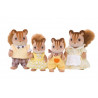Familia Ardilla de la Nuez - Walnut Squirrel Family - Sylvanian Families