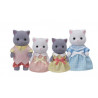 Familia Gato Persa - Persian Cat Family - Sylvanian Families
