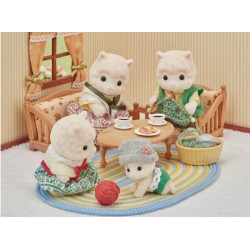 Familia Alpaca - Wooly Alpaca Family - Sylvanian Families,