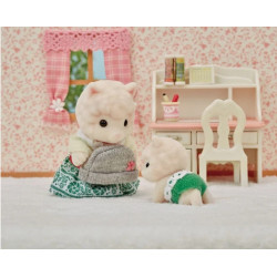 Familia Alpaca - Wooly Alpaca Family - Sylvanian Families,