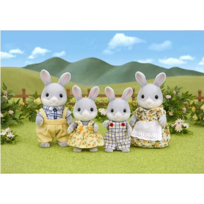 Familia Conejo Colita de Algodón -