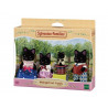 Familia Gato Medianoche - Midnight Cat Family - Sylvanian Families