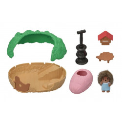 Escondite del Erizo Bilberry - Baby Hedgehog Hideout - Sylvanian Families