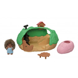 Escondite del Erizo Bilberry - Baby Hedgehog Hideout - Sylvanian Families