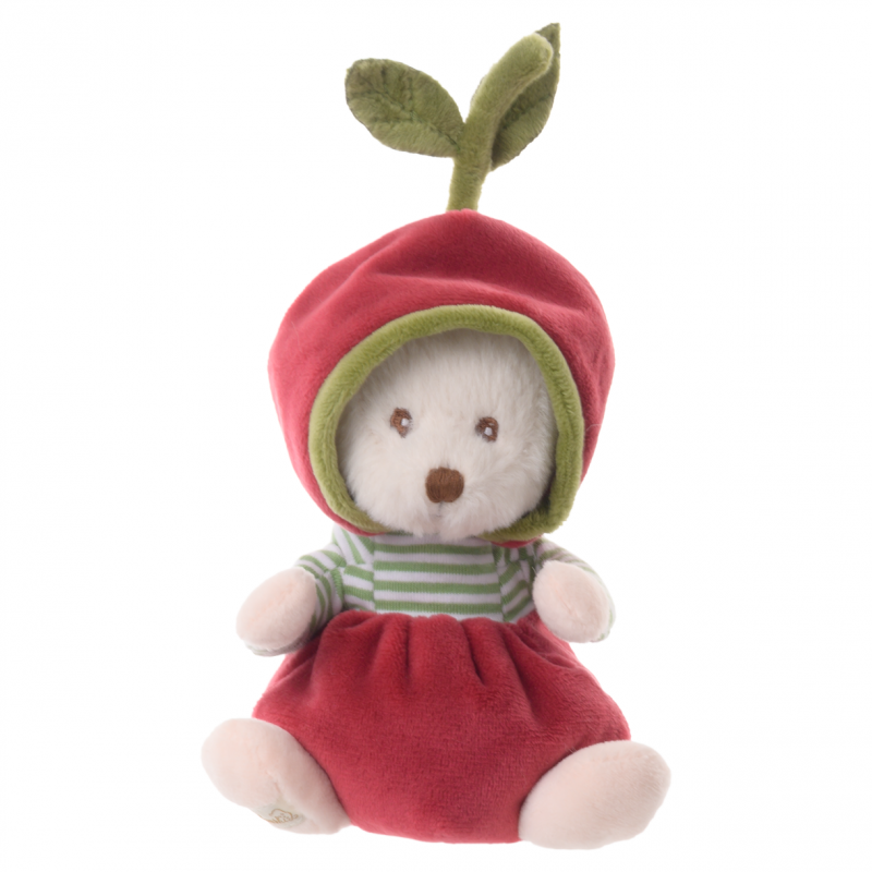 Hooded Ziggy Teddies - Ziggy Cherry - osito cereza