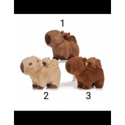 Capibara con bebé