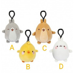Molang Clip Bag - Llavero conejos y pollito