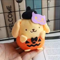Sanrio Halloween - llavero - Hello Kitty, My Melody, Kuromi, Cinnamonroll, Pomponpurin y Hangyodon