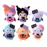 Sanrio Halloween - llavero - Hello Kitty, My Melody, Kuromi, Cinnamonroll, Pomponpurin y Hangyodon