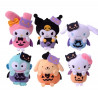 Sanrio Halloween - llavero - Hello Kitty, My Melody, Kuromi, Cinnamonroll, Pomponpurin y Hangyodon
