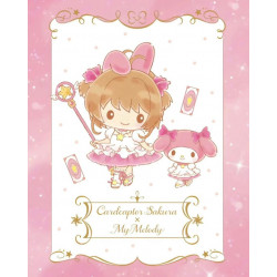 Sanrio x Cardcaptor Sakura - llavero - Hello Kitty, My Melody, Kuromi y Cinnamonroll