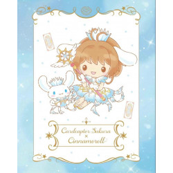 Sanrio x Cardcaptor Sakura - llavero - Hello Kitty, My Melody, Kuromi y Cinnamonroll