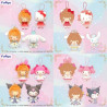 Sanrio x Cardcaptor Sakura - llavero - Hello Kitty, My Melody, Kuromi y Cinnamonroll
