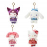 Sanrio Starry Wizard - llavero - Hello Kitty, Kuromi, My Melody y Cinnamonroll
