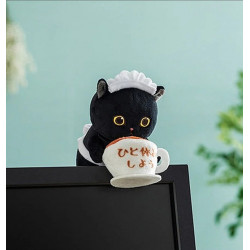 Nyanko Maid Nyan - Mofusand - gato sirvienta con taza