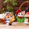 Parisien Nyan - Mofusand Journey - gatito parisino con pan bagette