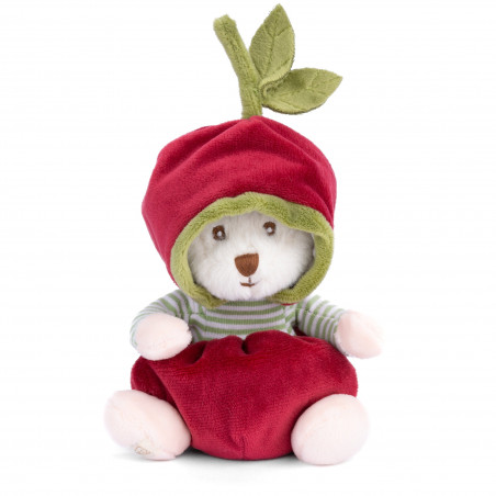 Hooded Ziggy Teddies - Ziggy Cherry - osito cereza