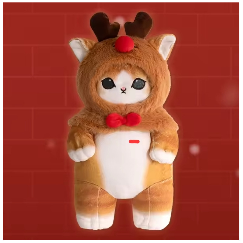 Rudolf Nyan XL - Mofusand Christmas - gato reno de navidad