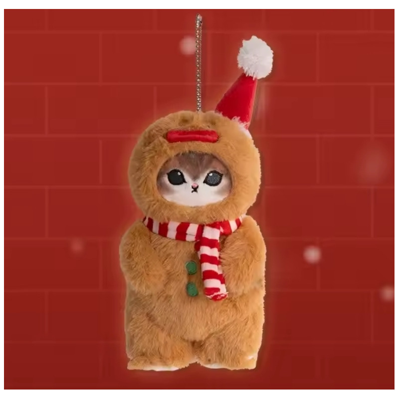 Gingerbread Nyan S - Mofusand Christmas - gato navidad muñeco de jengibre