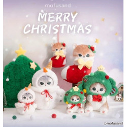 Christmas Tree Nyan L - Mofusand Merry Christmas - gato árbol de navidad