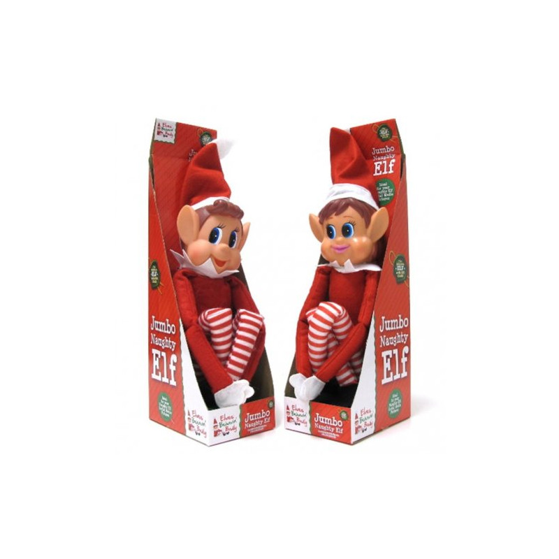 Elfo de Navidad 60cm - Jumbo Naughty Elf - Elves Behavin' Badly