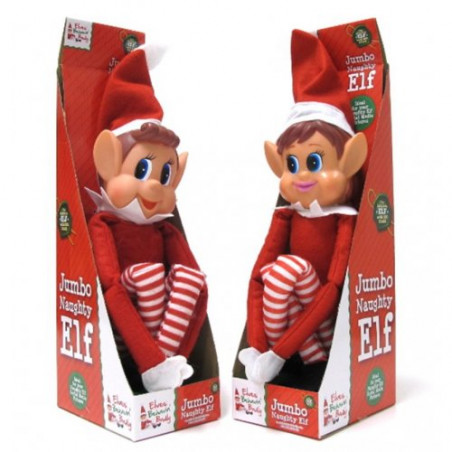 Elfo de Navidad 60cm - Jumbo Naughty Elf - Elves Behavin' Badly
