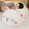 Peach Mochi Cat 50cm - gato blanco grande