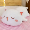 Peach Mochi Cat 50cm - gato blanco grande