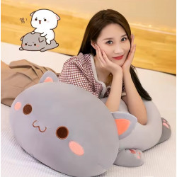 Goma Mochi Cat 50cm - gato gris grande