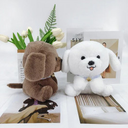 Caniche 25cm - perro con cascabel