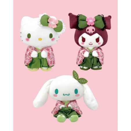 Sanrio Matcha Sakura Kimono - Kuromi, Cinnamonroll, Hello Kitty