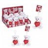 Llavero osito con corazón I love You - San Valentín