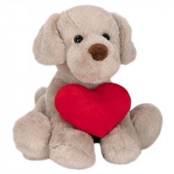 Perrito con corazón - Perro San Valentín