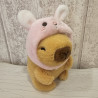 Llavero Capibaras con gorrito